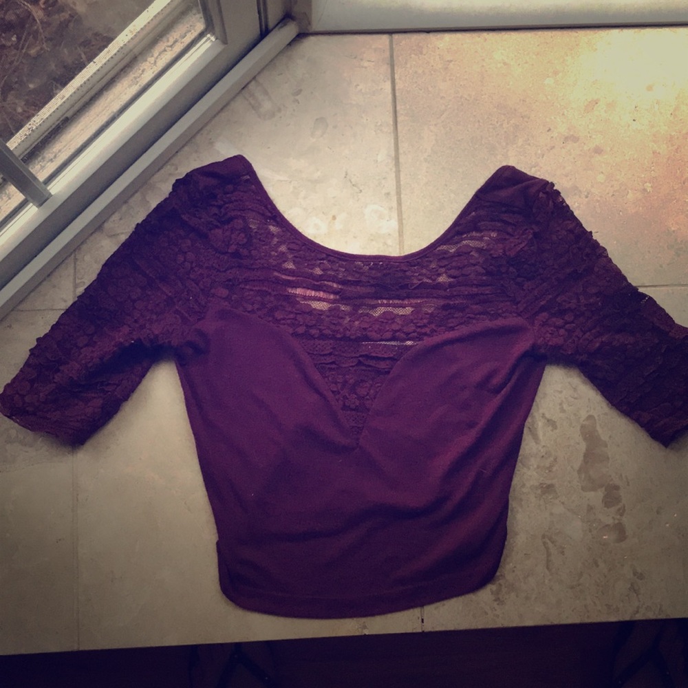 Kimichi blue Crop top